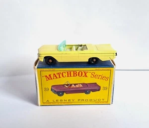 matchbox lesney 39 pontiac convertible - Picture 1 of 11
