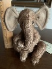 VTG Artist Jacquie Pollitt's Threadbears Bear Elephant OOAK Mohair W/TagLOOK 6”