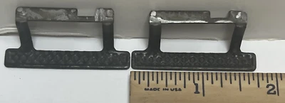 VINTAGE ORIGINAL TOY TRAIN METAL PARTS - TRAIN STEPS - Image 1 of 3