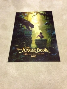 2015 D23 Original Disney Jungle Book Promotional Movie Poster Limited Release - Picture 1 of 7
