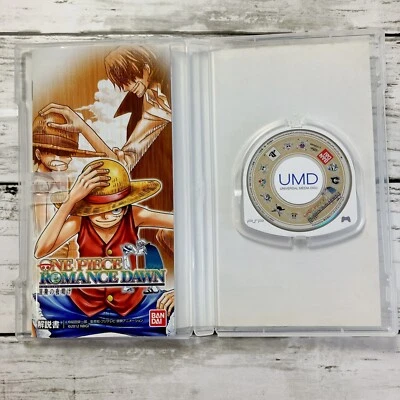 ONE PIECE Romance Dawn Sony Japan PSP PlayStation Anime Luffy BANDAI ULJS00550 - Image 1 of 4