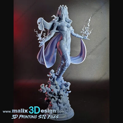 Kit Modelo Estatua Escultura Bruja Escarlata Resina Vengadores Sin Pintar/Sin Montar Foto 1 de 3