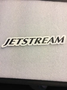 JETSTREAM Jet Stream Decal Sticker Black,White 6”x 1” - Picture 1 of 2
