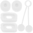 Silicone Bra Straps & Tumbler Accessories Set White-DH