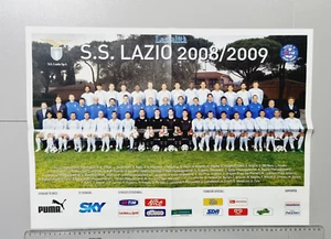 POSTER ROSA LAZIO 2008-2009 LAZIALITA NUOVO ORIGINALE MAI ATTACCATO - Foto 1 di 1