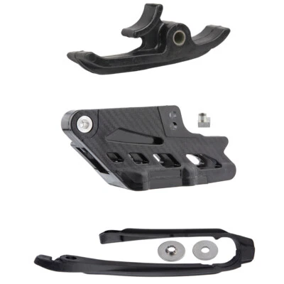 Chain Guide and Slider Kit Black For KTM HUSABERG 250 300 350 450 2012-2016 - Image 1 of 4