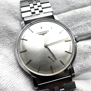 Longines Calatrava Watch Made in Swiss Cal. 420 Ultra Flat Vintage Manual - Picture 1 of 11