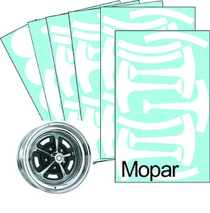 67-76 Dodge / Plymouth Magnum 500 Wheel Paint Mask Stencils - Picture 1 of 4