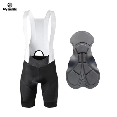 YKYWBIKE Men Cycling Bib Shorts Breathable Bicycle Tights  Shorts Racing Summer - Image 1 of 4