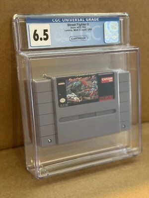 Super Nintendo SNES Street Fighter 2 CGC Graded 6.5 CLASSIC TITLE - NOT WATA - Image 1 of 2
