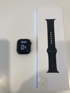 Apple watch series 10 46mm LTE Jet Black Alum - Black Sport band S/M, Never Used - Photo 1 sur 4