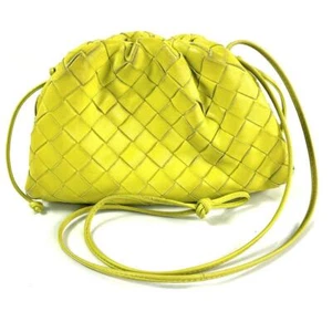 Rare Bottega Veneta Mini The Pouch Intrecciato Shoulder Bag - Afbeelding 1 van 20