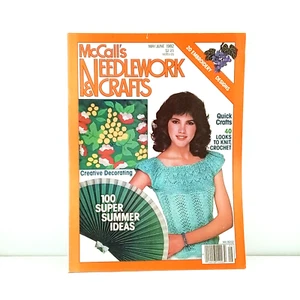 McCall's Needlework & Crafts Magazine May 1982 Needlepoint Cross Stitch - Picture 1 of 2