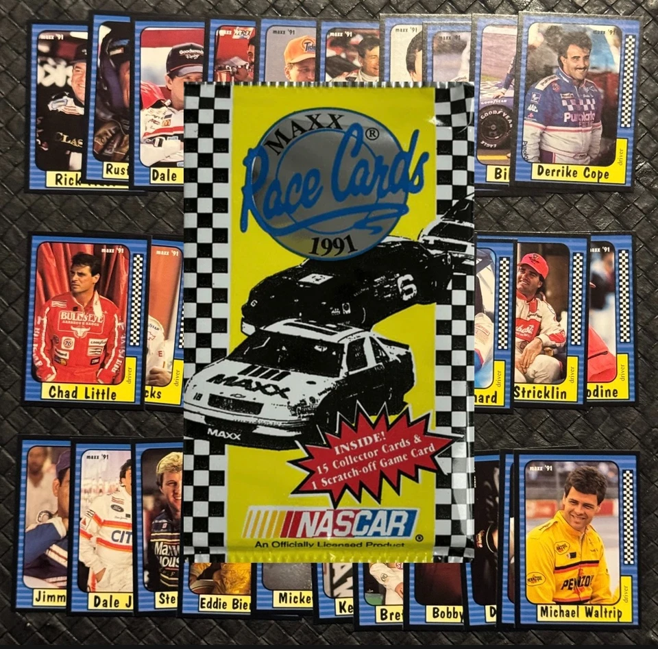 1991 MAXX NASCAR Racing Trading Cards Complete Your Set U Pick Dale Earnhardt - Image 1 of 2