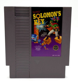 Cartucho Solomon's Key Nintendo NES Estados Unidos