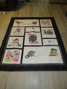 BK Tiban Cat Design Quilt 57 x 67 - Bild 1 von 7