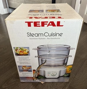 Tefal Steam Cuisine Timer Food Steamer Electric 2 Tier Steamer - Boxed & Unused - Picture 1 of 2
