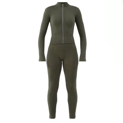 Conjunto de Leggings e Top No Boundaries Juniors Sem Costura Decote Simulado com Zíper Pequeno 4-6 - Imagem 1 de 4