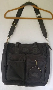 Steve Madden Black Tote BTeagan Weekender - Picture 1 of 13