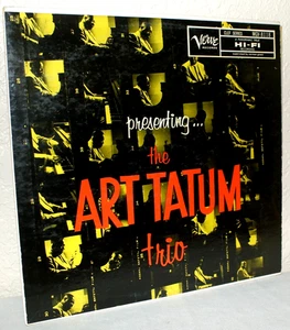 Presenting.... the Art Tatum Trio 33RPM Mono Vinyl LP Verve Records MGV-8118 - Picture 1 of 9