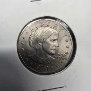 1979 D Susan B Anthony Dollar BU circulated Mint State $1 US Coin - Picture 1 of 2