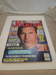 1991 APRIL LADIES' HOME JOURNAL MAGAZINE - KEVIN COSTNER - NO LABEL - Picture 1 of 3