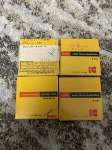 4 Vintage Kodak Kodachrome 8mm Home Movie Film Lot - Lot #4 - Picture 1 of 2