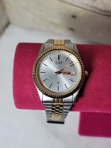 Reloj Hombre Citizen 1100-R12535 35MM Dos Tonos B2 Casi Como Nuevo Hecho en Japón - Imagen 1 de 7