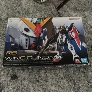 Bandai Spirits Wing Gundam RG 1/144 Model Kit Partially Built Read description - Picture 1 of 10
