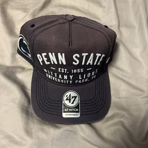 Penn State Nittany Lions NCAA '47 Brand Navy Dusted Laramie Hitch Adjustable Hat - Bild 1 von 4