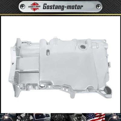 For Saab 9-3 2003-2011 9-3X 2010-2011 9-5 L4 2.0L w/ Drain Plug Engine Oil Pan - Image 1 of 4