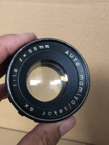 MAMIYA SEKOR AUTO SX 1:1.8 55MM LENTE JAPÓN MONTAJE TORNILLO - Imagen 1 de 7