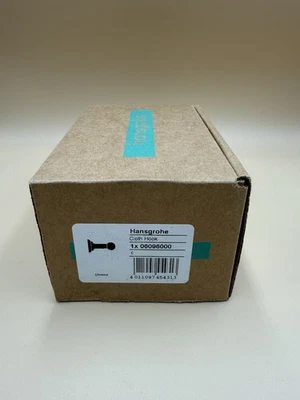 Hansgrohe 06099000 C Accesorios Gancho para bata individual en acabado cromado Foto 1 de 3