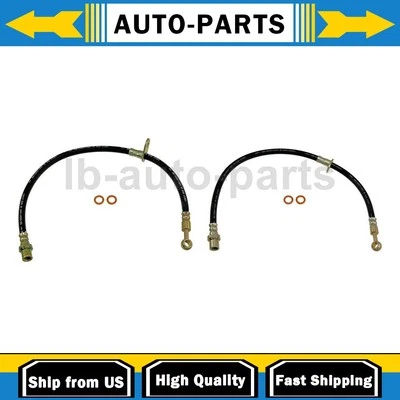 2x Manguera de freno delantera para 2003 2004 2005 2006 Subaru Baja 2,5 L Foto 1 de 4