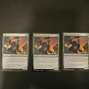 x3 MTG Magic the Gathering Duskwatch Recruiter Shadows over Innistrad LP - Picture 1 of 2