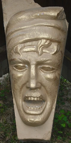 Keystone Art Deco Face Cover