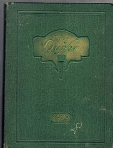 1929 Pontiac High School Year Book, Quiver, Pontiac, Michigan - Picture 1 of 20