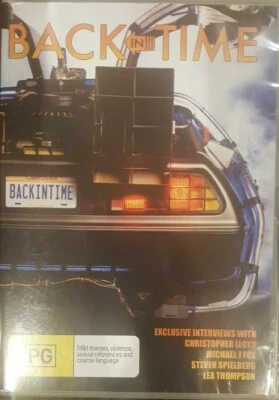 BACK IN TIME DVD THE MAKING OF BACK TO THE FUTURE DOCUMENTARY FILM MICHAEL J FOX - Image 1 of 3