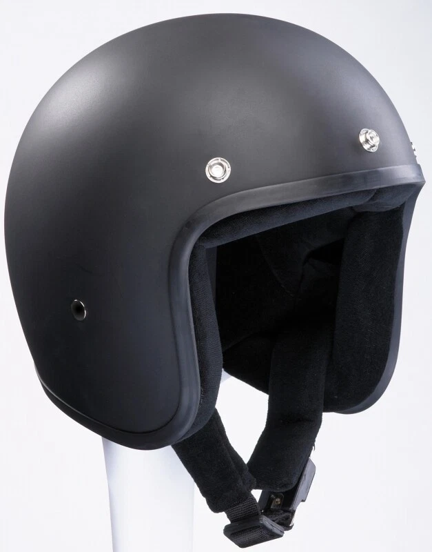 Motorrad Helm Bandit Jet (ohneECE) Farbe: Schwarzmatt Größe: M (57) - Bild 1 von 1