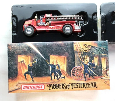 MATCHBOX MODELS OF YESTERYEAR, Fire Engine 1920 Mack AC YFE01 - Image 1 of 4