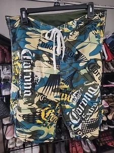 Corona Extra Beer Men's Swim Trunk Boardshorts Size 36  - Picture 1 of 5