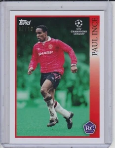 Topps Lost Rookie Parallel Trading Card - Paul Ince 67/99 - Picture 1 of 2