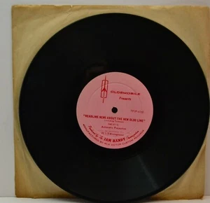 1960’s Oldsmobile Advertising 10” RECORD Toronado Cutlass 442 - Picture 1 of 3