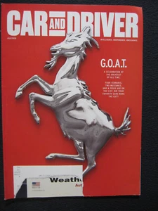 Car and Driver Magazine July 2020 G.O.A.T. Cars 1 of 2 - Picture 1 of 2