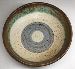 Rare Grande Assiette Creuse Atelier La Roue Vallauris Vintage H 6 D 20 Cm N17 - Imagen 1 de 8