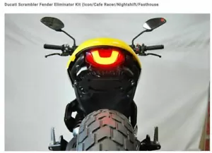 Kit eliminador de guardabarros NRC Ducati Scrambler icono/café corredor/cambio nocturno/fasthouse - Imagen 1 de 3