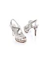 NIB MARCIANO GUESS TOMMY SILVER SHOES SIZE 8.5 HOT!!!