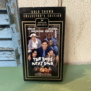 1996 Hallmark Gold Crown Collector's Edition THE BOYS NEXT DOOR VHS Nathan Lane - Picture 1 of 7