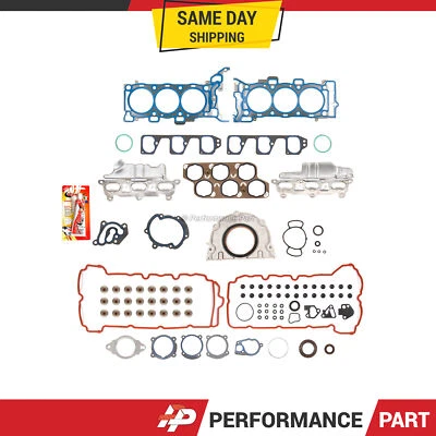 Juego completo de juntas para 04-09 Cadillac GMC Buick Saturn 3.6 DOHC 24V VIN V, 7 Foto 1 de 4