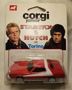 vtg 1977 Corgi Juniors Starsky & Hutch Ford Gran Torino 51059-51060 New - Picture 1 of 3